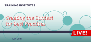 Creating the Context for Best Practices