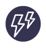 2 lightning bolts icon
